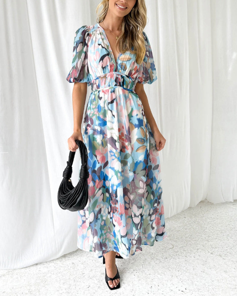 Candy | Vestido Elegante con estampado Floral