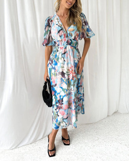 Candy | Vestido Elegante con estampado Floral