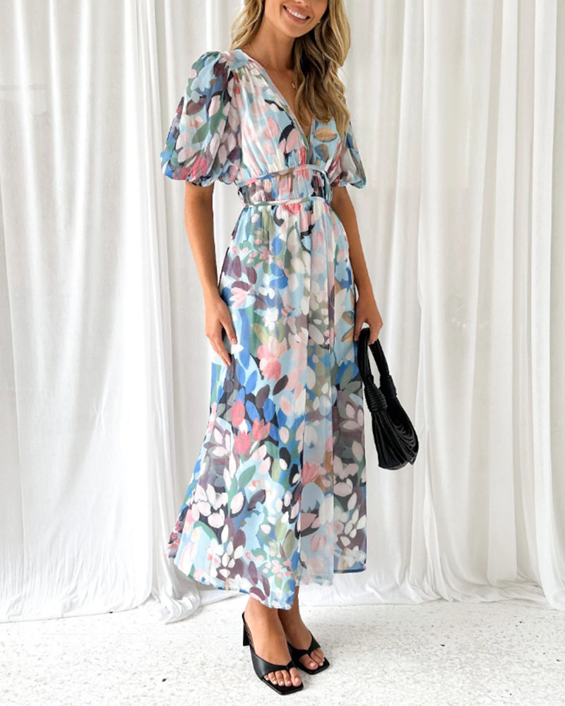 Candy | Vestido Elegante con estampado Floral